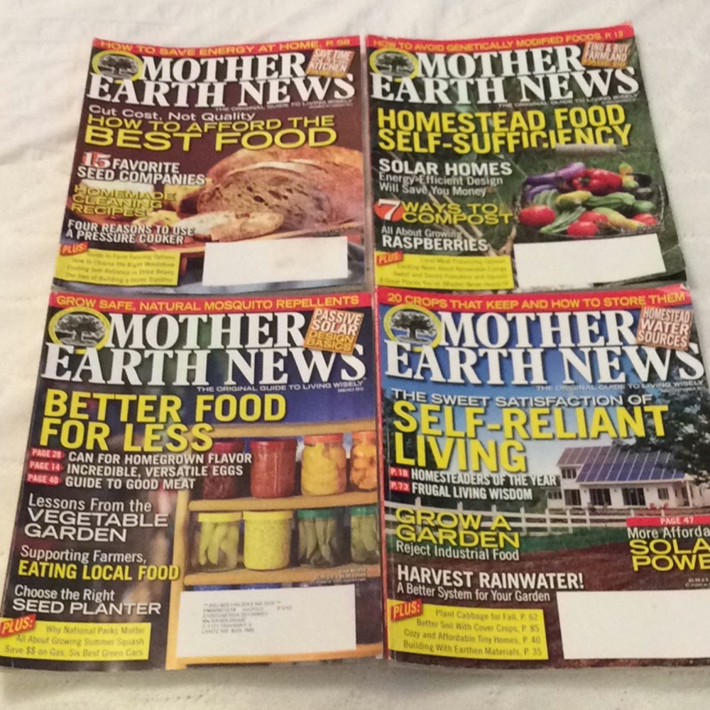 Mother Earth News Magazines 💚